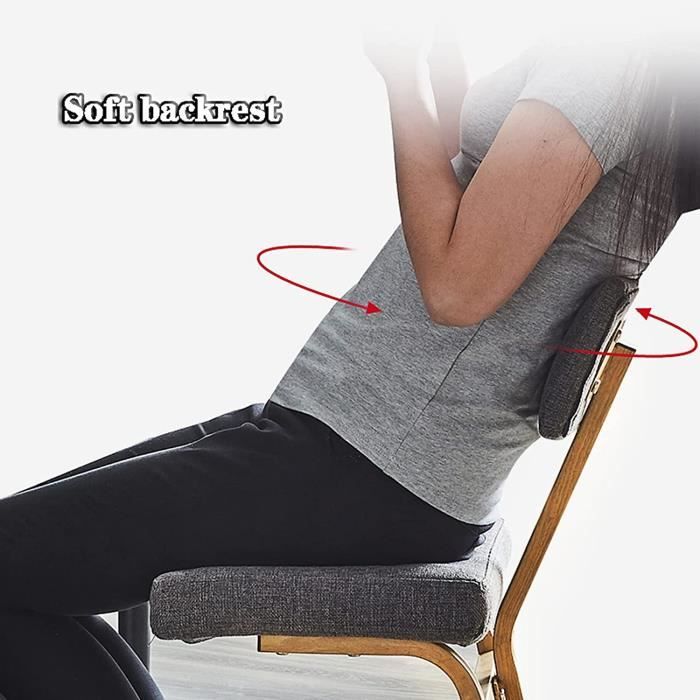 Tabouret ergonomique assis genoux - Cdiscount
