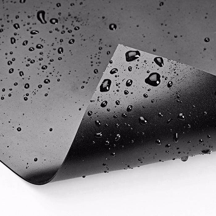 Bâche Bassin Étang GQZJY 5x6m - Membrane Étanche HDPE 0,2mm Pour Jardins D'Eau