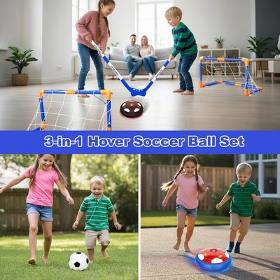 Hockey Soccer Jouet Ballon de Foot Rechargeable avec Pare-Chocs en Hockey Soccer Jouet Ballon de Foot Rechargeable avec Pare-Chocs en