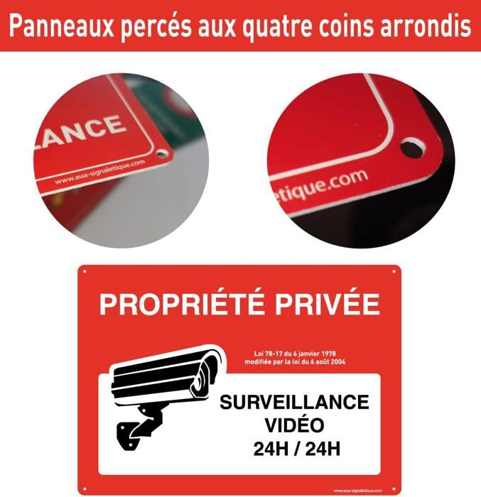 Poster Panneau propriété privée. Defense d'entrer