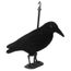 Moligh doll Jardin floque en Plastique Dur Noir de Jais leurre en Forme de Corbeau pour la Chasse
