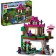 LEGO 21183 Minecraft Le Camp d’Entraînement, Jouet avec Figurines Ninja, Squelette, avec Maison, Cadeau Garçons et Filles Dès 8 Ans-0