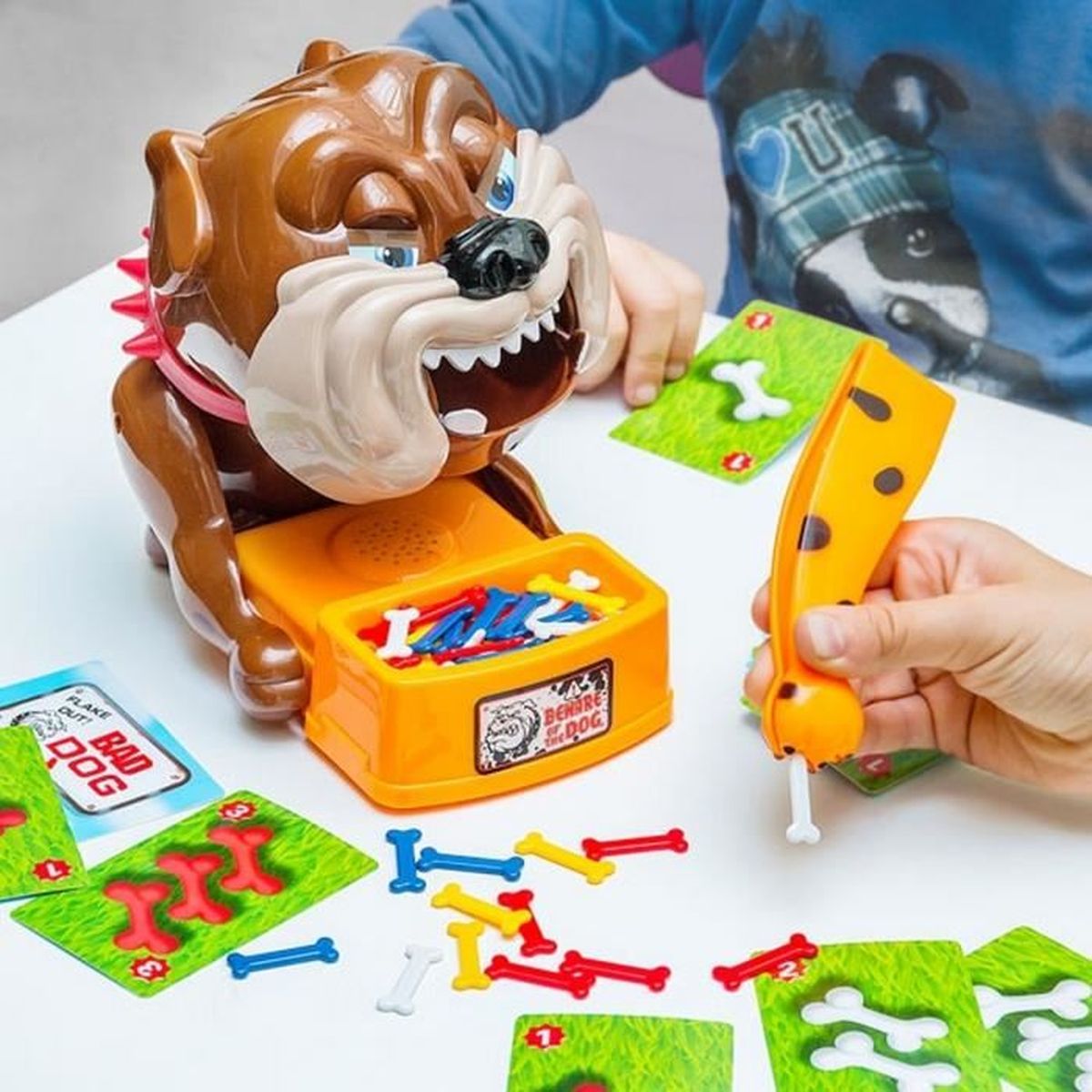 Jeu De Societ Pour Enfant Chien Mechant Nonos Jouet King Cdiscount Jeux Jouets