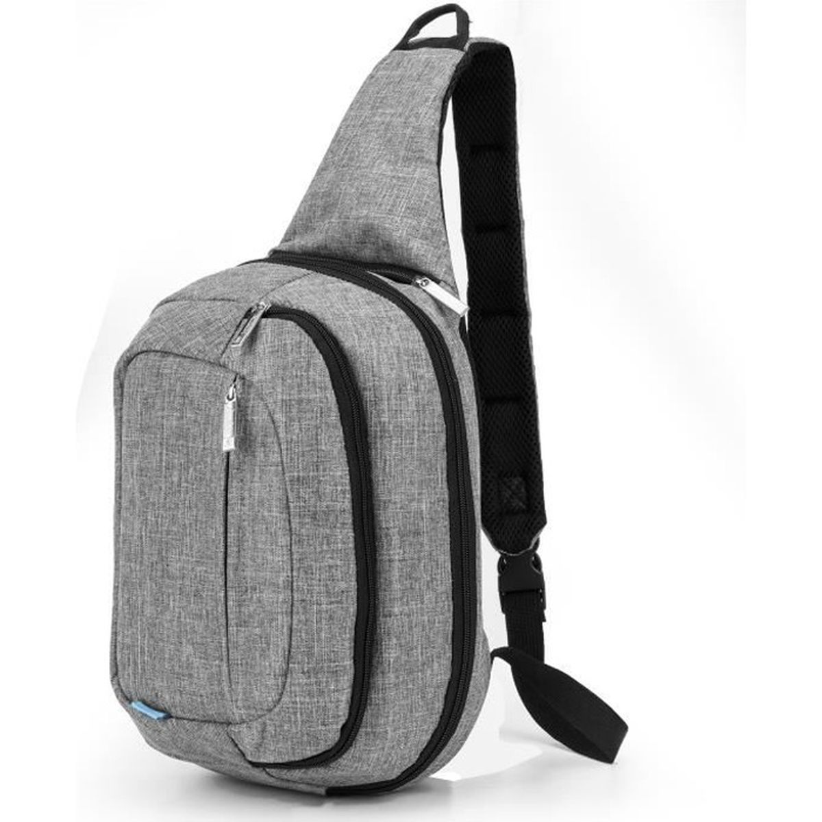 Sacoche Poitrine Bandoulière Sling épaule Homme Oxford Sac Tactique