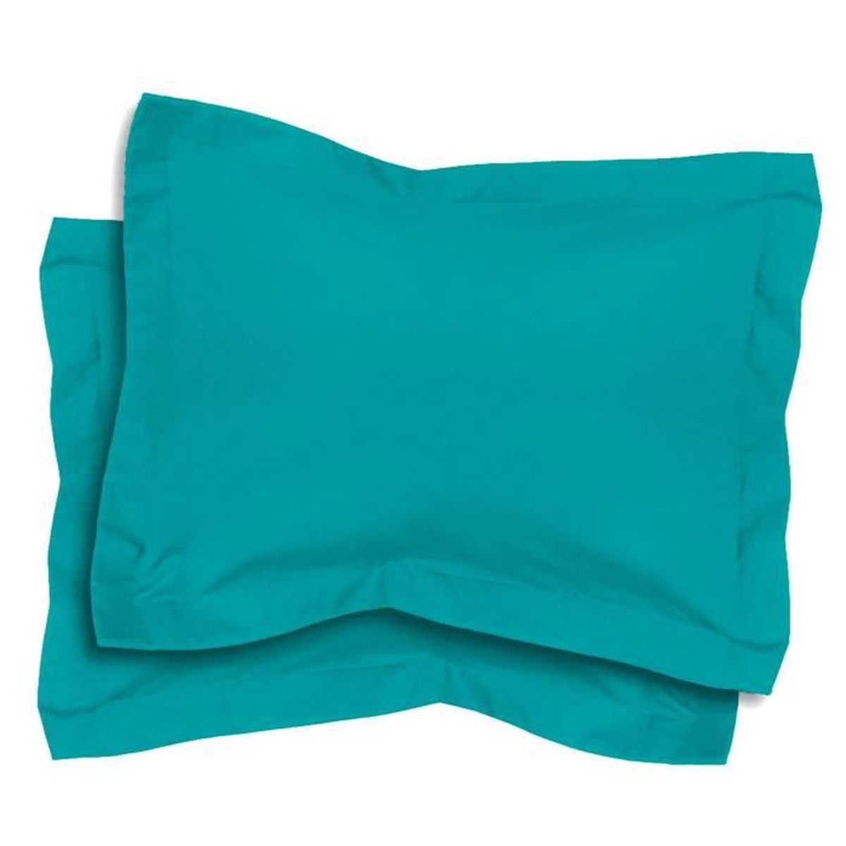 Taie doreiller 50x70 cm en 100/% Coton Percale 78 Fils ELENA PARIS Couleur Noire