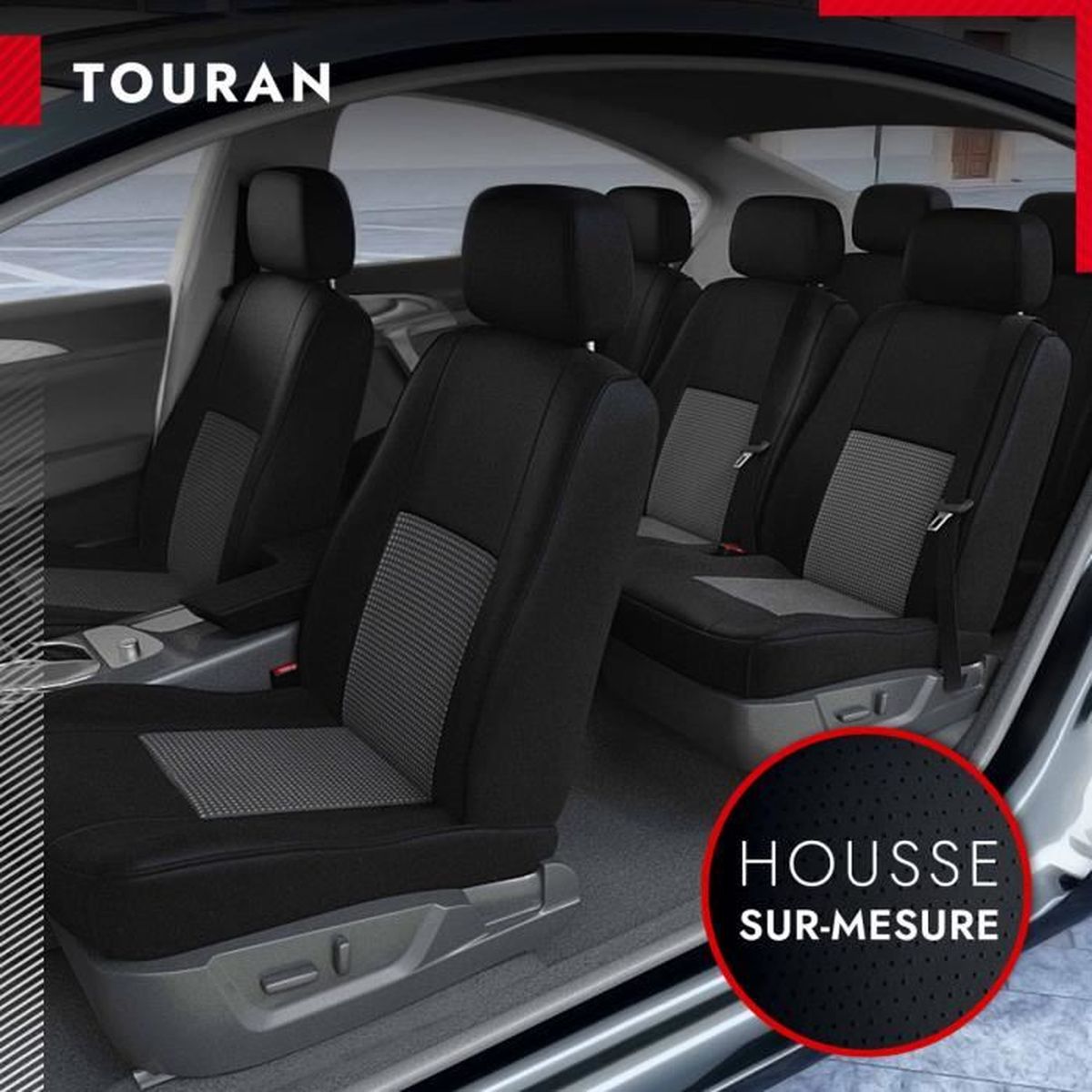 touran 3 sieges isofix