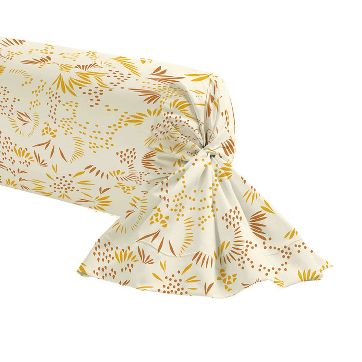Taie De Traversin Imprimée Lyocell Alix 43x185 Cm - Origin Fabriqué En France
