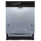 Lave-vaisselle intégrable AMICA ADS1202BNX - Noir - 12 couverts - 6 programmes - Moteur à induction