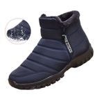 Bottes Homme - LEOCLOTHO - D'hiver Chaudes Antidérapantes Imperméables - Bleu