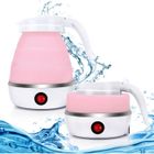 Bouilloire Électrique Pliable - TRAHOO - 0.6L - Silicone Alimentaire - Portable - Camping