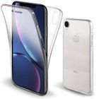 VSHOP® Coque 360 Degré iPhone XR - Protection intégrale Avant + Arrière en Rigide, Housse Etui Tactile 360 degré - Antichoc,