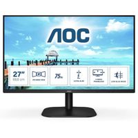 Écran PC - AOC - 27B2H - 27" FHD - Dalle IPS - 75H