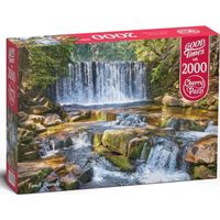 Puzzle 2000 pièces - Cherry Pazzi - Cascade forestière