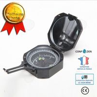CONFO® Boussole sport escalade en plein air camping DQY-1A boussole géologique champ boussole géologique boussole d'exploration géol