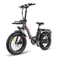 Vélo électrique, Fafrees F20 Max, 20*4.0 Gros Pneu, 22.5Ah Samsung cellule Batterie 48V 500W Moteur Autonomie 100-160km, Gris