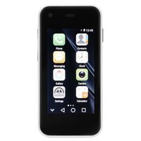 Smartphone OMABETA XS13 - Mini taille 2,5 pouces HD écran tactile - Blanc