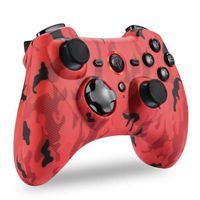 Manette WINKOO Pro Switch-Lite-OLED Bluetooth-Turbo-Double Moteur-Joystick PC-Steam-Téléphone iOS Android Came Rouge