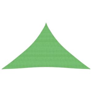 VOILE D'OMBRAGE Voile d'ombrage 160 g/m² Vert clair 5x5x6 m PEHD-AKO7802103874594