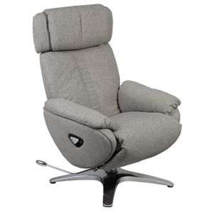 Fauteuil Relax Tissu Gris