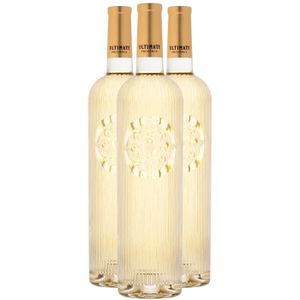 VIN BLANC Côtes de Provence Blanc 2022 - Lot de 3x75cl - Ult
