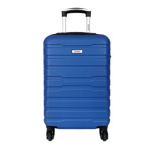 Valise cabine trolley slim 4 double roues 55cm taille : s, sky max