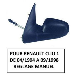 RETROVISEURS RETROVISEUR GAUCHE CONDUCTEUR MANUEL RENAULT CLIO 
