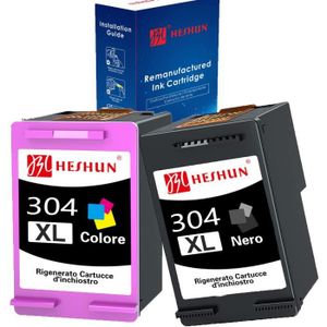 Pack HP 304 - Pack de Cartouches d'encre HP 304 Couleur et Noire originales