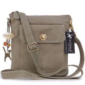 Sac Besace en cuirLaura sign/é Catwalk Collection