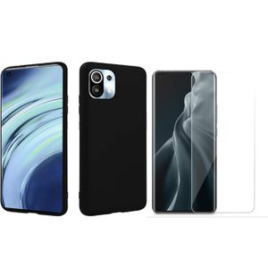 Coque Silicone + 2 Verres Trempés Pour Xiaomi 12 Lite - Pack Accessoires Little Boutik