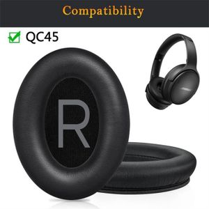 CASQUE - ÉCOUTEURS Bose QC45 Coussinets d'oreille Coussins de Gel de 