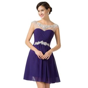 Robe De Soiree Femme Ronde Cdiscount