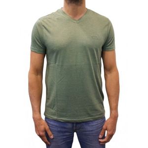 T-shirt Homme Pierre Cardin – Taille L – Bleu – 100% Coton – Basique