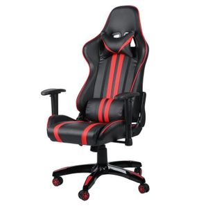 Chaise Gaming Fauteuil De Bureau Gamer Inclinable Siege