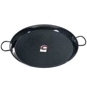 Garcima Poêle à Paella en Acier Poli la Idéal 90 cm