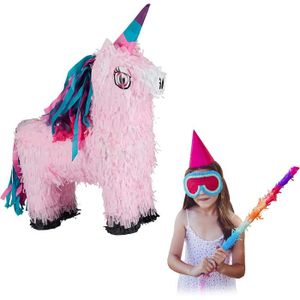 Piñata Pinata Licorne à Suspene pour Enfants à remplir Anniire Jeux décoration, Rose, 10026370188
