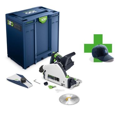 Festool Scie Circulaire Portative HK 55 EBQ-Plus-FSK 420 Avec Rail De Guidage