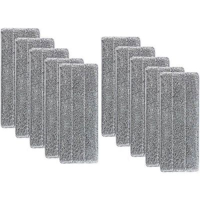 TNOMSNO 3 Serpillères Microfibre Rechange 44x15cm - Housse Vadrouille Pour Tous Sols