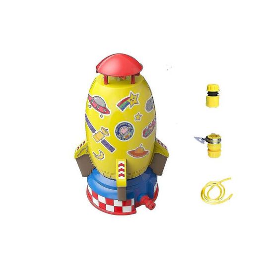 Pulvérisateur Jouet D'Eau Fusée Rocket Pour Enfants - Arroseur Rotatif 360° Idéal Jardin Et Plein Air