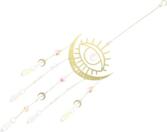 Lot De 8 Capteurs De Soleil En Verre – Suncatchers Médaillons, Art Soufflé Et Pressé