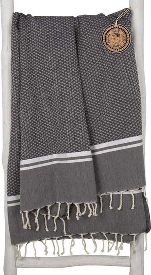 ZusenZomer Hamamtuch SOUSSE 100x190cm - Türkisches Handtuch Meeresgrün