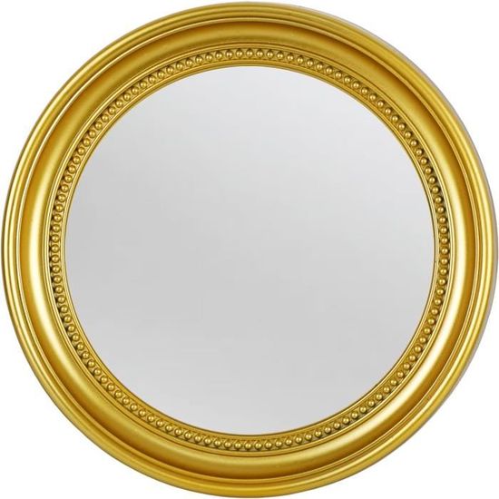 Grand Miroir Mural Rond En Sélénite – Déco Pierre Naturelle – Salle De Bain & Salon