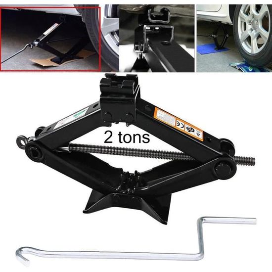 Manivelle Pour Cric Poignée Manivelle Cric 2T - Outil Extension Pour Cric Ciseaux Voiture Accessoire Changement Roue Voiture