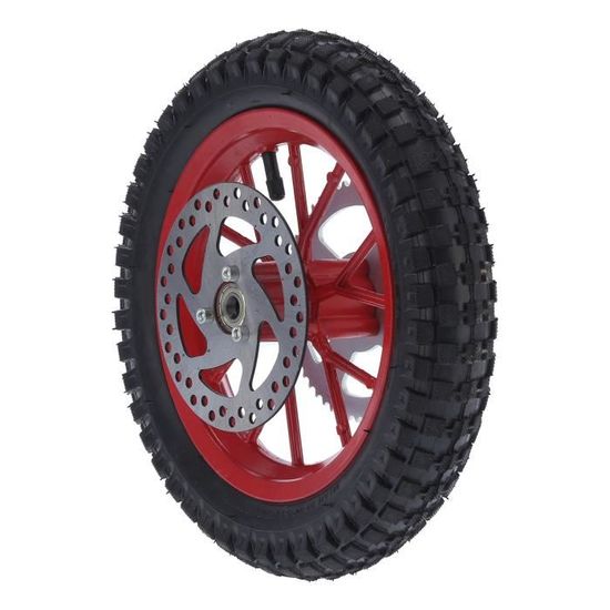 Roue Avant Vélo 12 X 1.75 | Pour Scooter Enfant, Vélo Pliant, Brouette, Pneu Tubeless