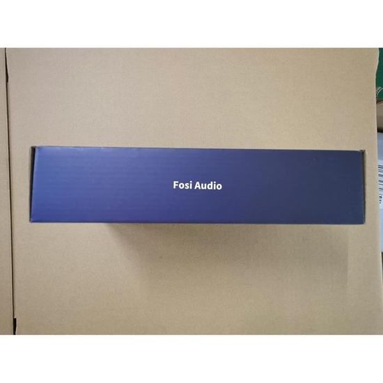 Amplificateur Audio Bluetooth 5.0 Fosi BT10A - 2x50W Stéréo Avec Contrôle Basses/Aigus - Pour Enceintes Bibliothèque Ou PC