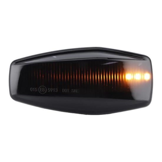 NJSSJD Clignotant latéral à LED séquentiel pour Alfa Romeo 147 GT 937 MiTo 955 Fiat NJSSJD Clignotant latéral à LED séquentiel pour Alfa Romeo 147 GT 937 MiTo 955 Fiat