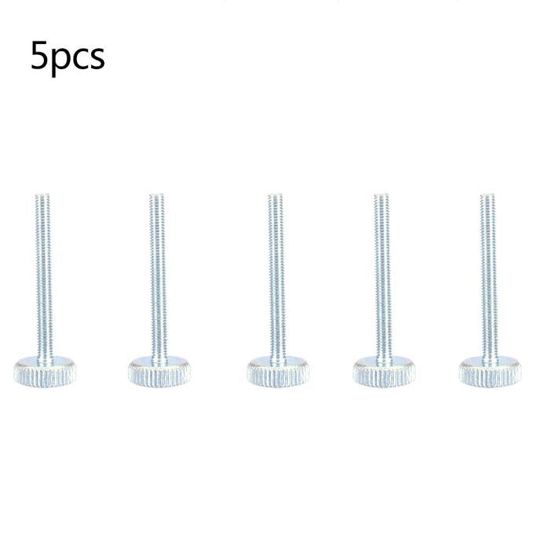 5 Boulons Torx T30 M6 Pour BMW Série 1/2/3/4 - Pour Cadre Radiateur, Phares - Noir Nickelé