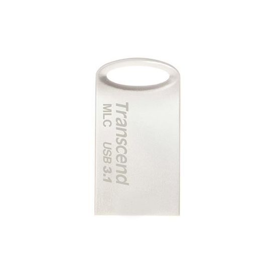 Clé USB TRANSCEND JetFlash 720 - 8 Go - USB 3.0 - Sans capuchon - Argent