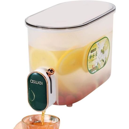 Distributeur de boissons, théière à fruits, seau, récipient de