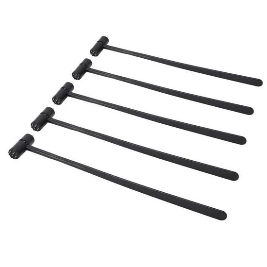 Ensemble de 5 marteaux cutanés à aiguille étoile VBESTLIFE en acier inoxydable et poignée ABS