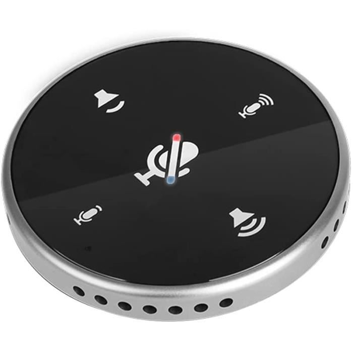 Hbaid Microphone USB, ArctisX Micro PC à Condensateur, Ordinateur Portable Et Mac, Muet Tactile, Micro D'enregistrement Pour Diffuser Des Podcasts De Jeu (Noir Pro